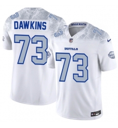 Men Buffalo Bills 73 Dion Dawkins White 2025 F U S E Rivalries Vapor Untouchable Limited Stitched Football Jersey Men Buffalo Bills 73 Dion Dawkins White 2025 F U S E Rivalries Vapor Untouchable Limited Stitched Football Jersey