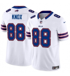 Men Buffalo Bills 88 Dawson Knox White 2024 F U S E Vapor Untouchable Limited Stitched Football Jersey Men Buffalo Bills 88 Dawson Knox White 2024 F U S E Vapor Untouchable Limited Stitched Football Jersey