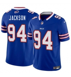 Men Buffalo Bills 94 Landon Jackson Blue 2025 Draft F U S E Vapor Untouchable Limited Stitched Football Jersey Men Buffalo Bills 94 Landon Jackson Blue 2025 Draft F U S E Vapor Untouchable Limited Stitched Football Jersey