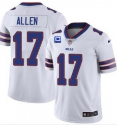 Men's Buffalo Bills 2022 #17 Josh Allen White With 4-star C Patch Vapor Untouchable Limited Stitched Jersey Men's Buffalo Bills 2022 #17 Josh Allen White With 4-star C Patch Vapor Untouchable Limited Stitched Jersey