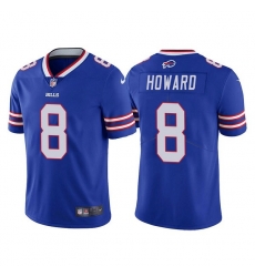 Men's Buffalo Bills #8 O.J. Howard Royal Vapor Untouchable Limited Stitched Jersey Men's Buffalo Bills #8 O.J. Howard Royal Vapor Untouchable Limited Stitched Jersey