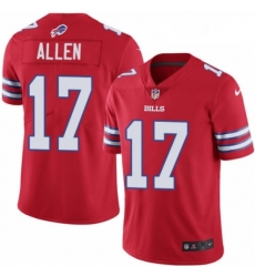 Mens Nike Buffalo Bills 17 Josh Allen Limited Red Rush Vapor Untouchable NFL Jersey Mens Nike Buffalo Bills 17 Josh Allen Limited Red Rush Vapor Untouchable NFL Jersey