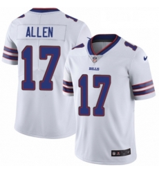 Mens Nike Buffalo Bills 17 Josh Allen White Vapor Untouchable Limited Player NFL Jersey Mens Nike Buffalo Bills 17 Josh Allen White Vapor Untouchable Limited Player NFL Jersey