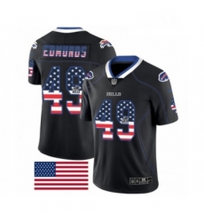 Mens Nike Buffalo Bills 49 Tremaine Edmunds Limited Black Rush USA Flag NFL Jersey Mens Nike Buffalo Bills 49 Tremaine Edmunds Limited Black Rush USA Flag NFL Jersey