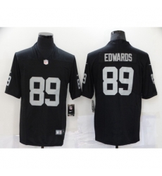 Men's Oakland Raiders #89 Bryan Edwards Black Team Color Vapor Untouchable Limited Jersey Men's Oakland Raiders #89 Bryan Edwards Black Team Color Vapor Untouchable Limited Jersey