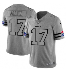 Nike Bills 17 Josh Allen 2019 Gray Gridiron Gray Vapor Untouchable Limited Jersey Nike Bills 17 Josh Allen 2019 Gray Gridiron Gray Vapor Untouchable Limited Jersey