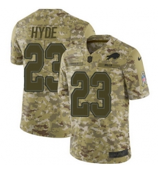 Nike Bills #23 Micah Hyde Camo Mens Stitched NFL Limited 2018 Salute To Service Jersey Nike Bills #23 Micah Hyde Camo Mens Stitched NFL Limited 2018 Salute To Service Jersey