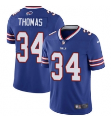 Nike Bills #34 Thurman Thomas Royal Blue Team Color Mens Stitched NFL Vapor Untouchable Limited Jersey Nike Bills #34 Thurman Thomas Royal Blue Team Color Mens Stitched NFL Vapor Untouchable Limited Jersey