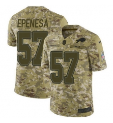 Nike Bills 57 A J Epenesas Camo Men Stitched NFL Limited 2018 Salute To Service Jersey Nike Bills 57 A J Epenesas Camo Men Stitched NFL Limited 2018 Salute To Service Jersey