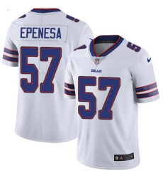 Nike Bills 57 A J Epenesas White Men Stitched NFL Vapor Untouchable Limited Jersey Nike Bills 57 A J Epenesas White Men Stitched NFL Vapor Untouchable Limited Jersey