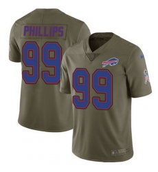 Nike Bills #99 Harrison Phillips Olive Mens Stitched NFL Limited 2017 Salute To Service Jersey Nike Bills #99 Harrison Phillips Olive Mens Stitched NFL Limited 2017 Salute To Service Jersey