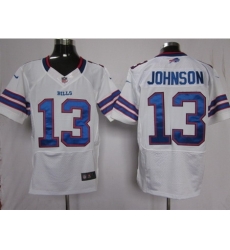 Nike Buffalo Bills 13 Steve Johnson White Elite NFL Jersey Nike Buffalo Bills 13 Steve Johnson White Elite NFL Jersey