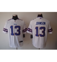 Nike Buffalo Bills 13 Steve Johnson White Limited NFL Jersey Nike Buffalo Bills 13 Steve Johnson White Limited NFL Jersey
