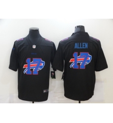 Nike Buffalo Bills 17 Josh Allen Black Shadow Logo Limited Jersey Nike Buffalo Bills 17 Josh Allen Black Shadow Logo Limited Jersey