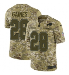 Nike Buffalo Bills 28 E J Gaines Camo Men Stitched NFL Limited 2018 Salute To Service Jersey Nike Buffalo Bills 28 E J Gaines Camo Men Stitched NFL Limited 2018 Salute To Service Jersey