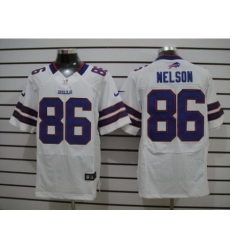 Nike Buffalo Bills 86 David Nelson white Elite NFL Jersey Nike Buffalo Bills 86 David Nelson white Elite NFL Jersey