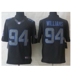 Nike Buffalo Bills 94 Williams Black Limited Impact NFL Jersey Nike Buffalo Bills 94 Williams Black Limited Impact NFL Jersey
