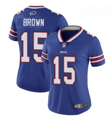 Bills #15 John Brown Royal Blue Team Color Women Stitched Football Vapor Untouchable Limited Jersey Bills #15 John Brown Royal Blue Team Color Women Stitched Football Vapor Untouchable Limited Jersey