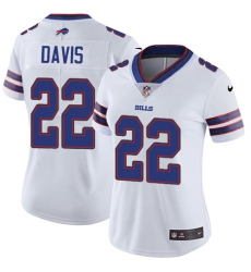 Nike Bills #22 Vontae Davis White Womens Stitched NFL Vapor Untouchable Limited Jersey Nike Bills #22 Vontae Davis White Womens Stitched NFL Vapor Untouchable Limited Jersey