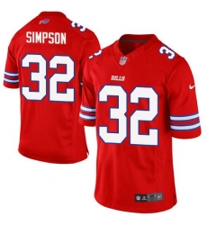 Nike Bills #32 O J Simpson Red Womens Stitched NFL Limited Rush Jersey Nike Bills #32 O J Simpson Red Womens Stitched NFL Limited Rush Jersey