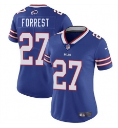 Women Buffalo Bills 27 Darrick Forrest Blue Vapor Stitched Football Jersey Women Buffalo Bills 27 Darrick Forrest Blue Vapor Stitched Football Jersey