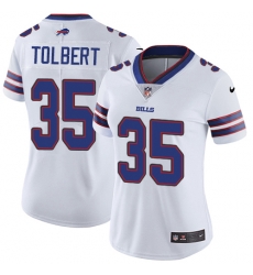 Women NFL Buffalo Bills Nike 35 Mike Tolbert White Jersey Women NFL Buffalo Bills Nike 35 Mike Tolbert White Jersey