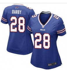 Women Nike Bills #28 Ronald Darby Royal Blue Team Color Stitched NFL Elite Jersey Women Nike Bills #28 Ronald Darby Royal Blue Team Color Stitched NFL Elite Jersey