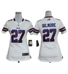 Women Nike Buffalo Bills 27 Gilmore White Jersey Women Nike Buffalo Bills 27 Gilmore White Jersey