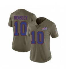 Womens Buffalo Bills 10 Cole Beasley Limited Olive 2017 Salute to Service Football Jersey Womens Buffalo Bills 10 Cole Beasley Limited Olive 2017 Salute to Service Football Jersey
