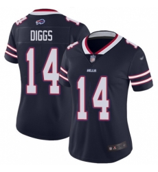 Women's Buffalo Bills #14 Stefon Diggs Navy Blue Inverted Legend Stitched NFL Nike Limited Jersey Women's Buffalo Bills #14 Stefon Diggs Navy Blue Inverted Legend Stitched NFL Nike Limited Jersey