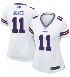 Womens Nike Buffalo Bills 11 Zay Jones Game White NFL Jersey Womens Nike Buffalo Bills 11 Zay Jones Game White NFL Jersey
