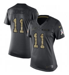 Womens Nike Buffalo Bills 11 Zay Jones Limited Black 2016 Salute to Service NFL Jersey Womens Nike Buffalo Bills 11 Zay Jones Limited Black 2016 Salute to Service NFL Jersey
