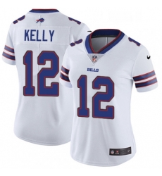 Womens Nike Buffalo Bills 12 Jim Kelly Elite White NFL Jersey Womens Nike Buffalo Bills 12 Jim Kelly Elite White NFL Jersey