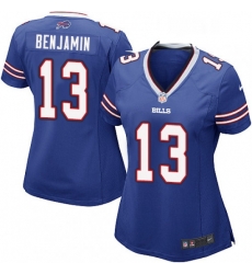 Womens Nike Buffalo Bills 13 Kelvin Benjamin Game Royal Blue Team Color NFL Jersey Womens Nike Buffalo Bills 13 Kelvin Benjamin Game Royal Blue Team Color NFL Jersey