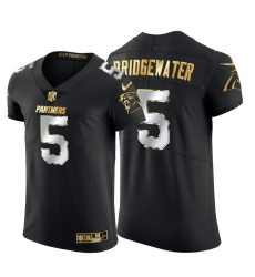 Carolina Panthers 5 Teddy Bridgewater Men Nike Black Edition Vapor Untouchable Elite NFL Jersey Carolina Panthers 5 Teddy Bridgewater Men Nike Black Edition Vapor Untouchable Elite NFL Jersey