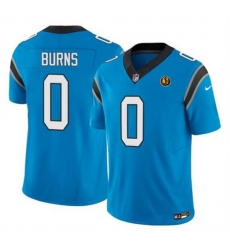 Men Carolina Panthers 0 Brian Burns Blue 2023 F U S E With John Madden Patch Vapor Limited Stitched Football Jersey Men Carolina Panthers 0 Brian Burns Blue 2023 F U S E With John Madden Patch Vapor Limited Stitched Football Jersey
