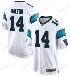 Men Carolina Panthers Andy Dalton #14 White Vapor Untouchable Limited Stitched NFL Jersey Men Carolina Panthers Andy Dalton #14 White Vapor Untouchable Limited Stitched NFL Jersey