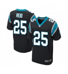 Mens Carolina Panthers 25 Eric Reid Elite Black Team Color Football Jersey Mens Carolina Panthers 25 Eric Reid Elite Black Team Color Football Jersey