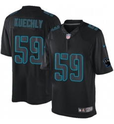 Mens Nike Carolina Panthers 59 Luke Kuechly Limited Black Impact NFL Jersey Mens Nike Carolina Panthers 59 Luke Kuechly Limited Black Impact NFL Jersey