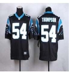 New Carolina Panthers #54 Shaq Thompson Black Team Color Men Stitched NFL Elite jersey New Carolina Panthers #54 Shaq Thompson Black Team Color Men Stitched NFL Elite jersey