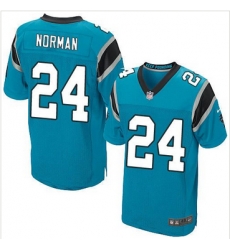 Nike Carolina Panthers #24 Josh Norman Blue Alternate Mens Stitched NFL Elite Jersey Nike Carolina Panthers #24 Josh Norman Blue Alternate Mens Stitched NFL Elite Jersey
