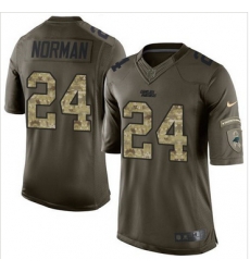 Nike Carolina Panthers #24 Josh Norman Green Men 27s Stitched NFL Limited Salute to Service Jersey Nike Carolina Panthers #24 Josh Norman Green Men 27s Stitched NFL Limited Salute to Service Jersey