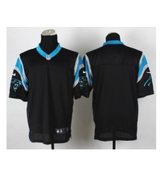 Nike Carolina Panthers Blank Black Elite NFL Jersey Nike Carolina Panthers Blank Black Elite NFL Jersey