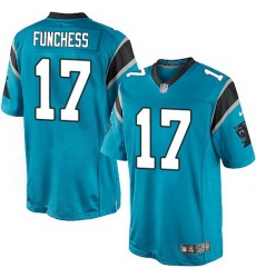 Nike Panthers #17 Devin Funchess Blue Team Color Mens Stitched NFL Elite Jersey Nike Panthers #17 Devin Funchess Blue Team Color Mens Stitched NFL Elite Jersey