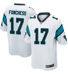 Nike Panthers #17 Devin Funchess White Team Color Mens Stitched NFL Elite Jersey Nike Panthers #17 Devin Funchess White Team Color Mens Stitched NFL Elite Jersey