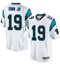 Nike Panthers #19 Ted Ginn Jr White Mens Stitched NFL Elite Jersey Nike Panthers #19 Ted Ginn Jr White Mens Stitched NFL Elite Jersey