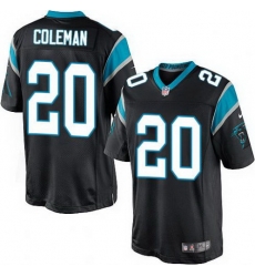 Nike Panthers #20 Kurt Coleman Black Team Color Mens Stitched NFL Elite Jersey Nike Panthers #20 Kurt Coleman Black Team Color Mens Stitched NFL Elite Jersey