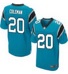 Nike Panthers #20 Kurt Coleman Blue Alternate Mens Stitched NFL Elite Jersey Nike Panthers #20 Kurt Coleman Blue Alternate Mens Stitched NFL Elite Jersey