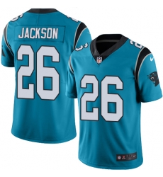 Nike Panthers #26 Donte Jackson Blue Mens Stitched NFL Limited Rush Jersey Nike Panthers #26 Donte Jackson Blue Mens Stitched NFL Limited Rush Jersey
