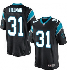 Nike Panthers #31 Charles Tillman Black Team Color Mens Stitched NFL Elite Jersey Nike Panthers #31 Charles Tillman Black Team Color Mens Stitched NFL Elite Jersey